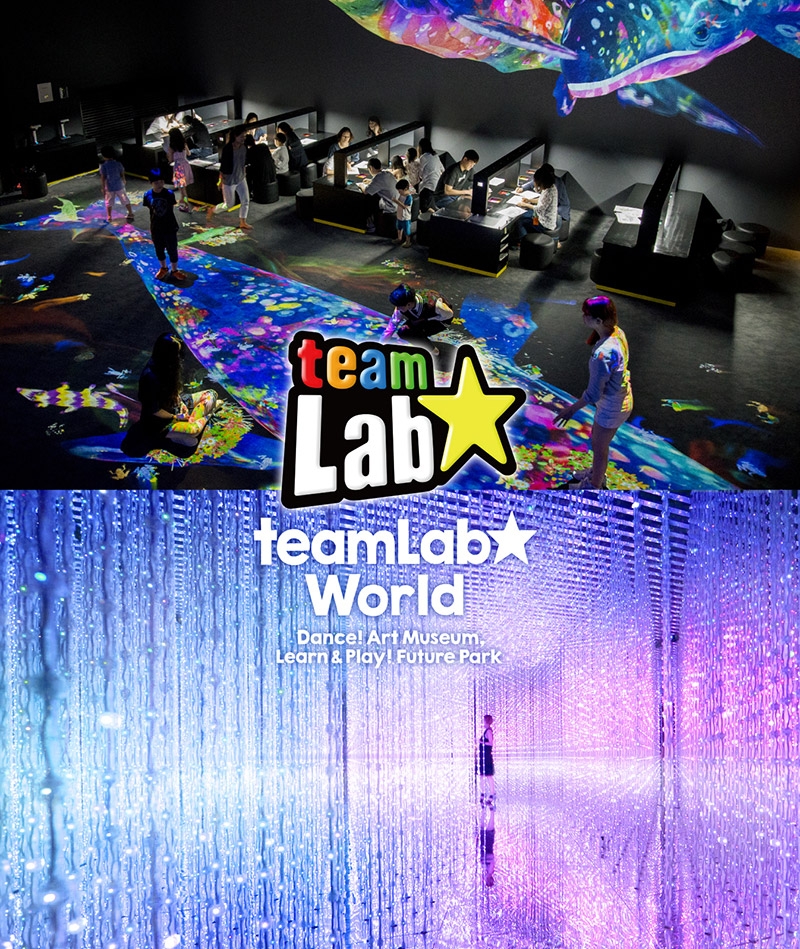 TEAMLAB WORLD TICKET- MEDIA ART THEME PARK | HaB Korea.net