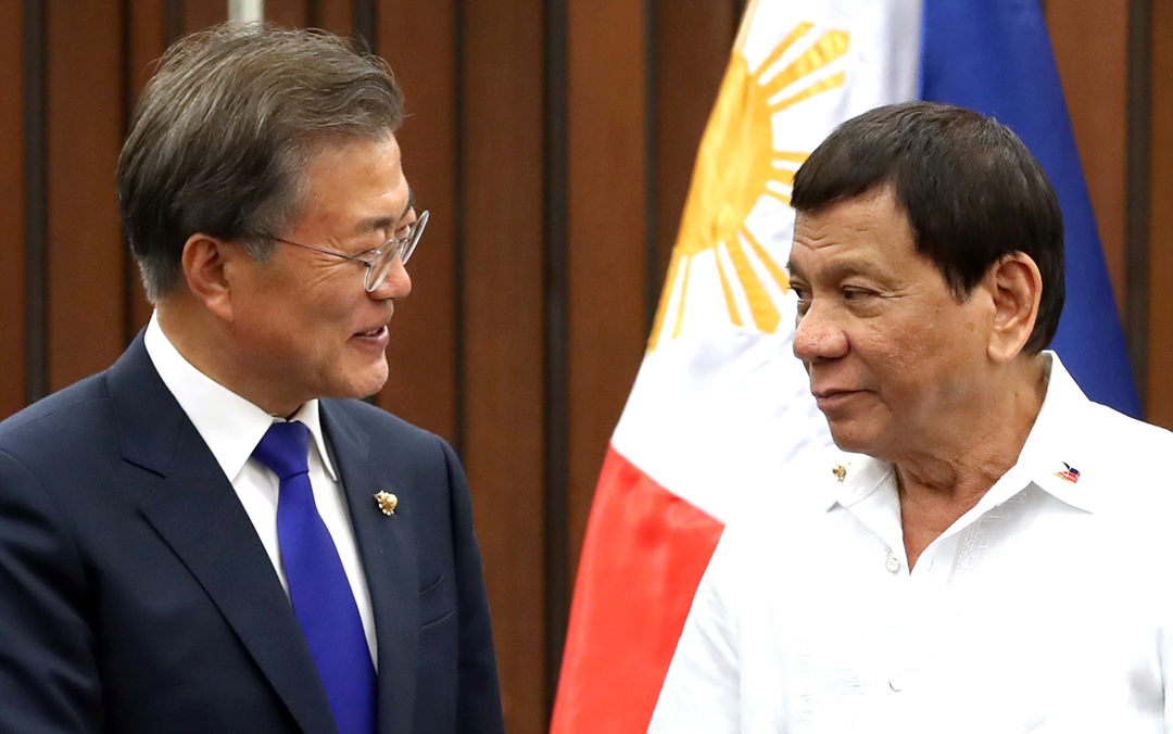 President Moon and Duterte