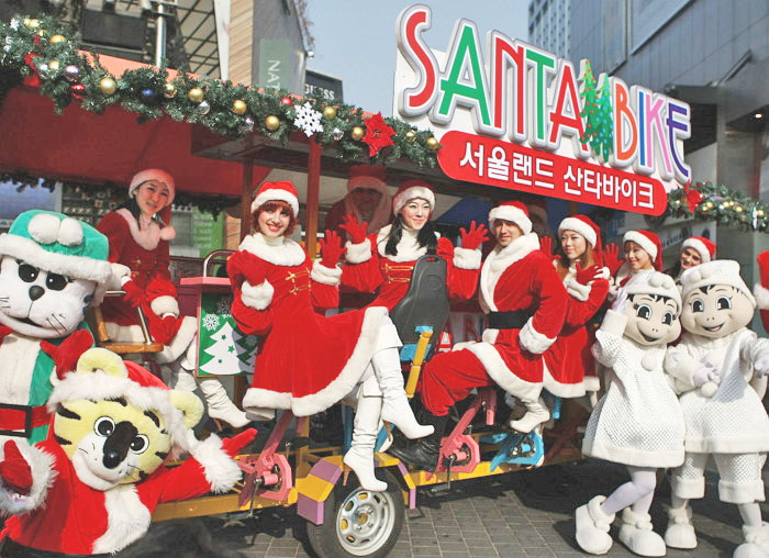 Seoul Land Santa Bike