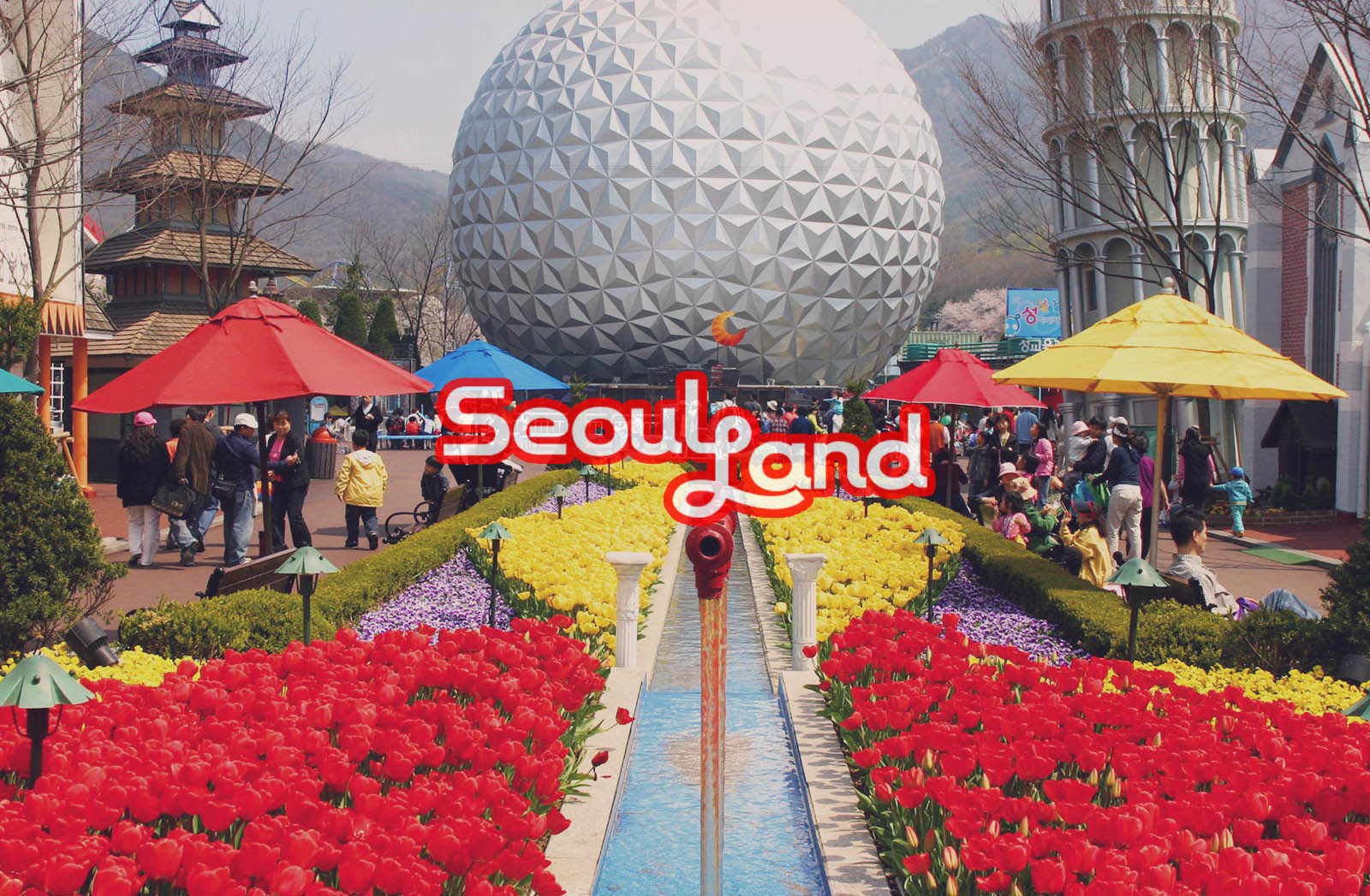 Popular Autumn tourist spot, Seoul Land