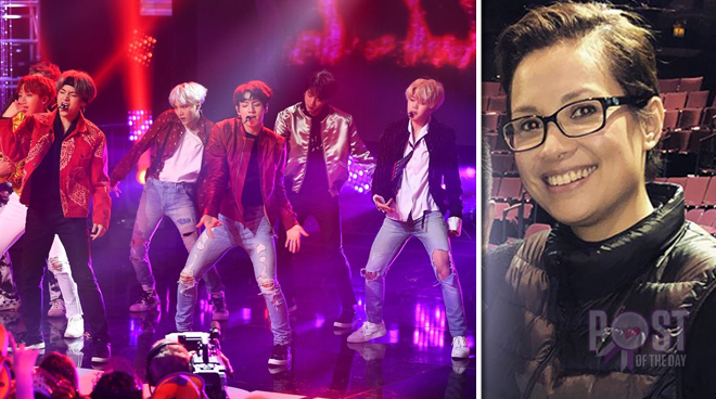 Tony Award Winning Singer-Actress 'Lea Salonga fangirled over BTS