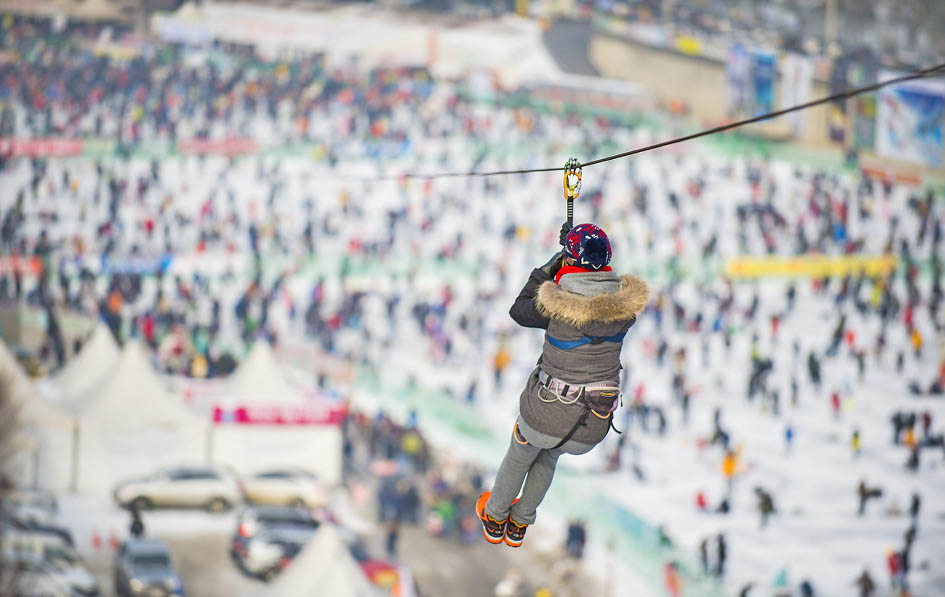 The Joyful Scenes of Hwacheon Sancheoneo Ice Festival 2018