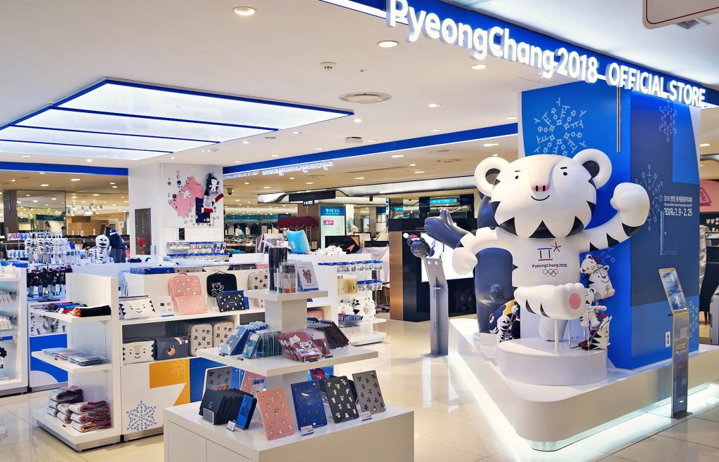 PyeongChang official stores greet sports fans nationwide