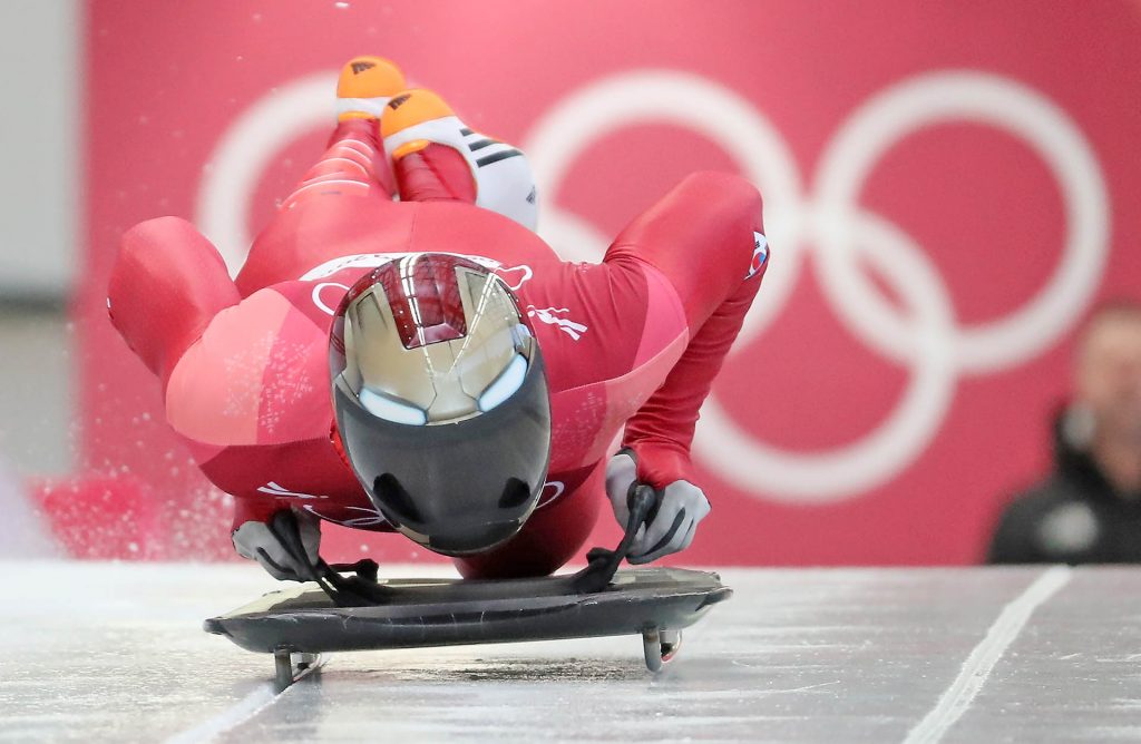 Iron Man officials showed reaction to Skeleton: South Korea's 'Iron Man'