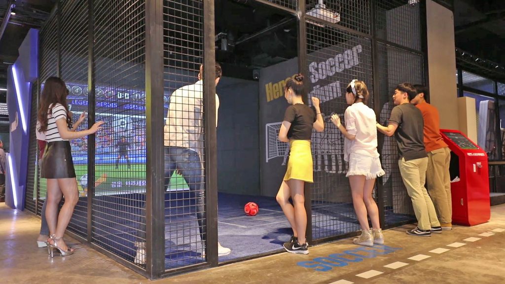 Korea's new concept screen sports theme park 'Legend Heroes'