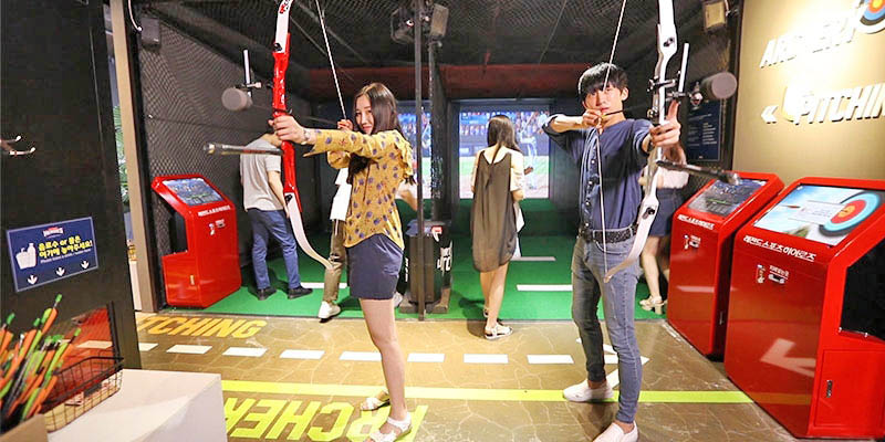 Korea's new concept screen sports theme park 'Legend Heroes'