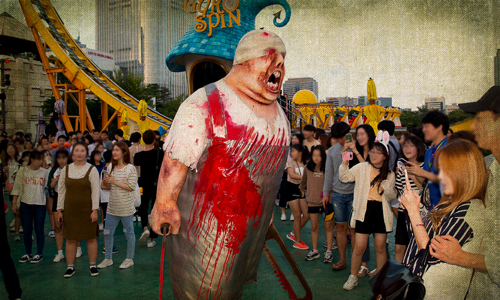 Growing interest of Lotte World Halloween Festival 'THE Virus'