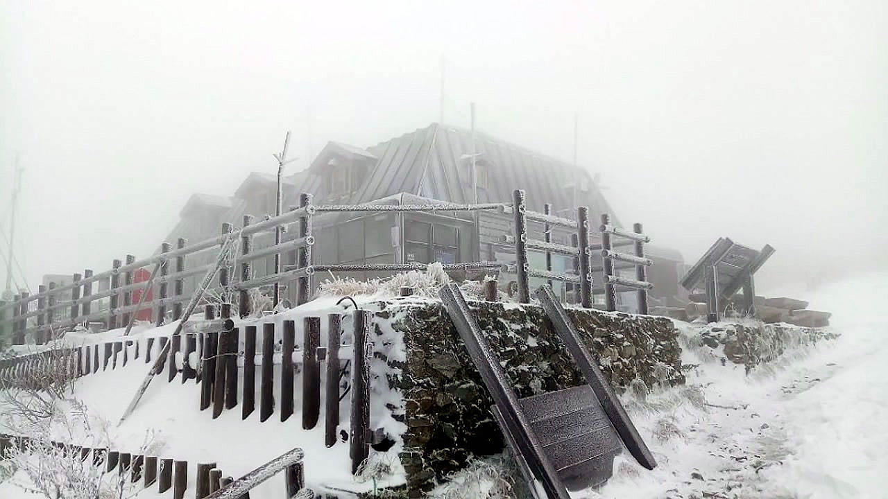 First Snow in Korea 2018!