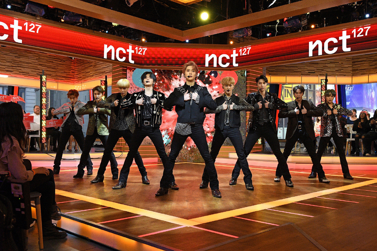 NCT 127's U.S tour boosts interest in K-pop on U.S. talk shows "Good Day New York"