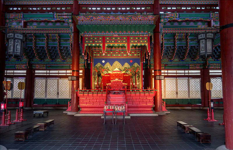 King's throne at Gyeongbokgung Palace to be opened to public