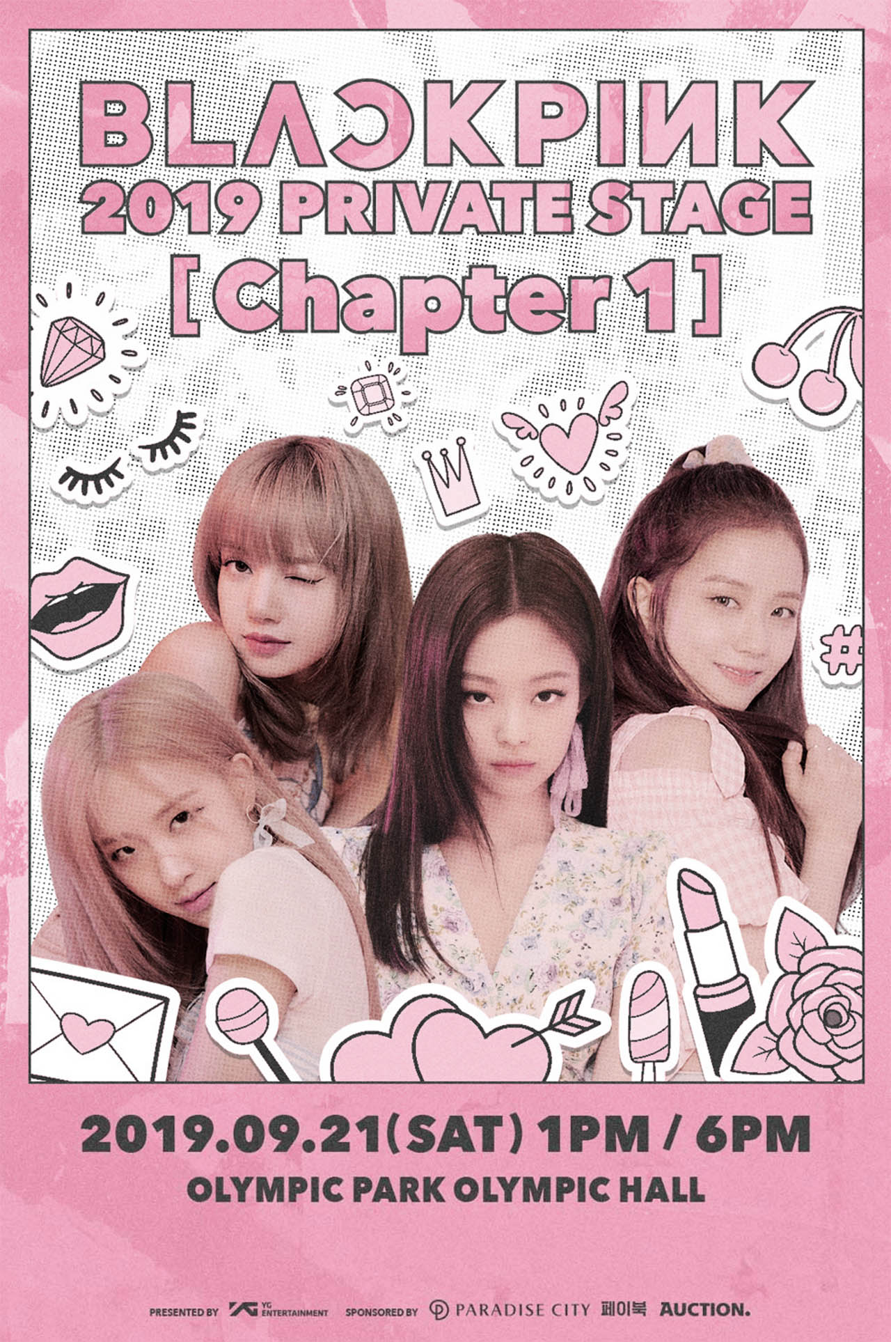 BLACKPINK 2019 PRIVATE STAGE [Chapter 1] will be held on Sep. 21