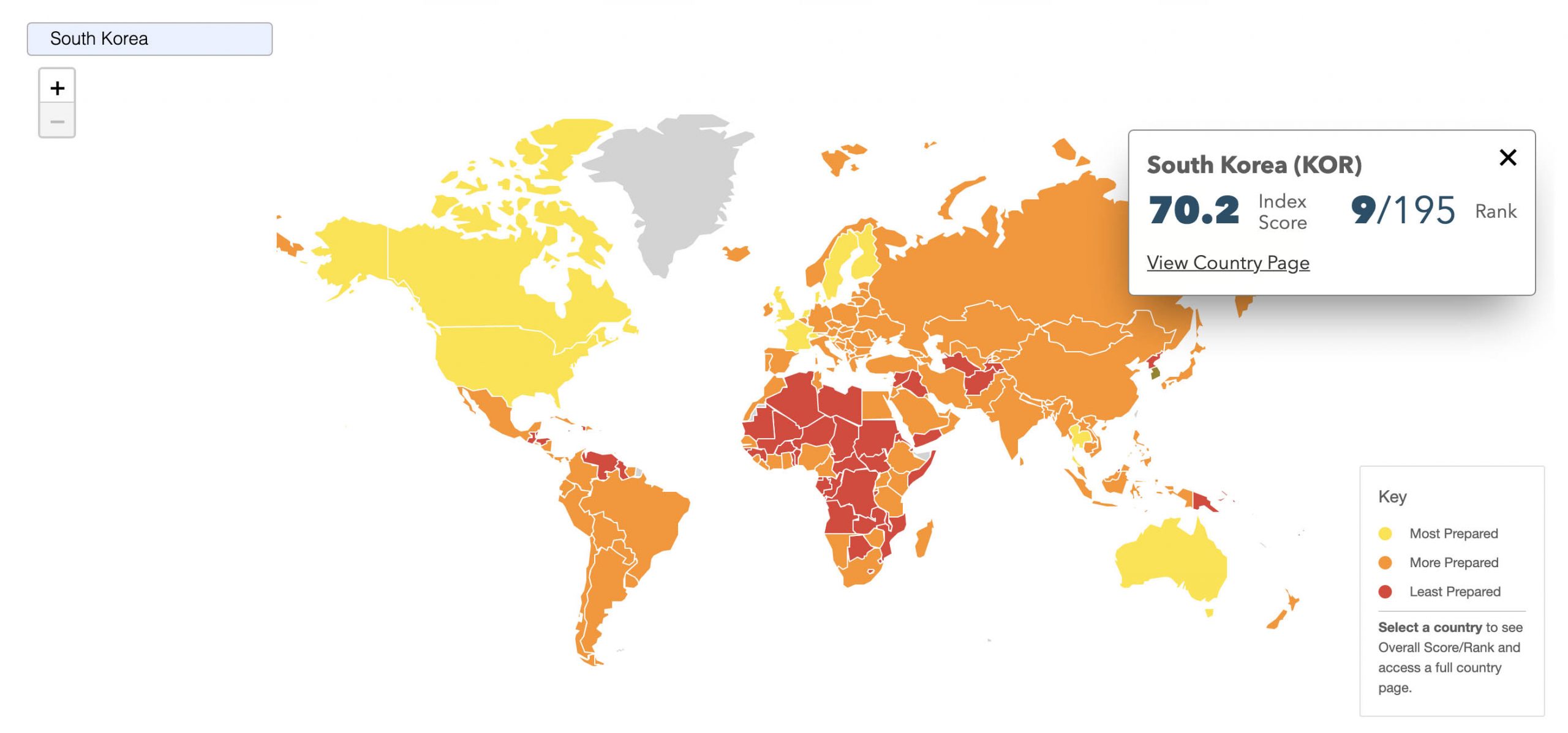 Safe trip to Korea - South Korea is one of the top class of Global Health Security Index