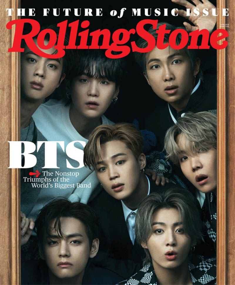 BTS becomes the first all-Asian act to front Rolling Stone