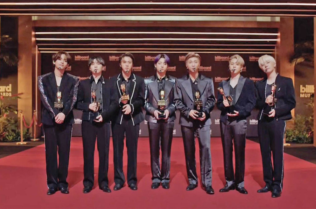 BTS won four prizes Billboard Music Awards (BBMA)